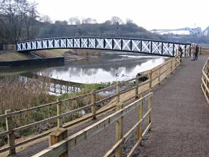 Carden's Ferry Footbridge - Anderton Reserve Northwich